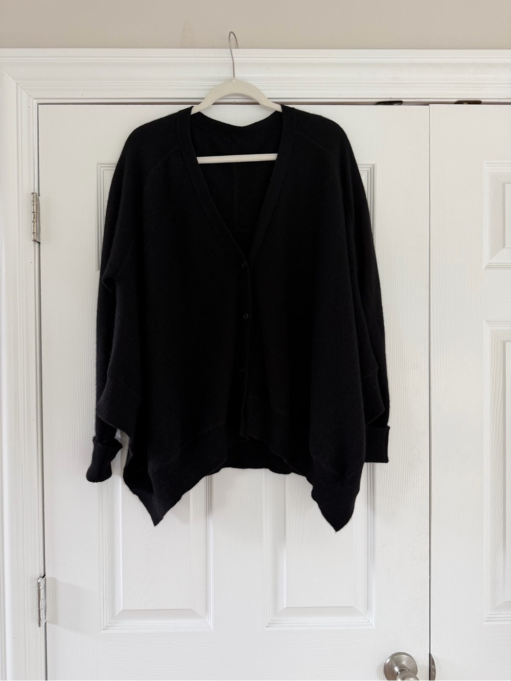 Nakedcashmere Black Button Cardigan Sweater - Women's